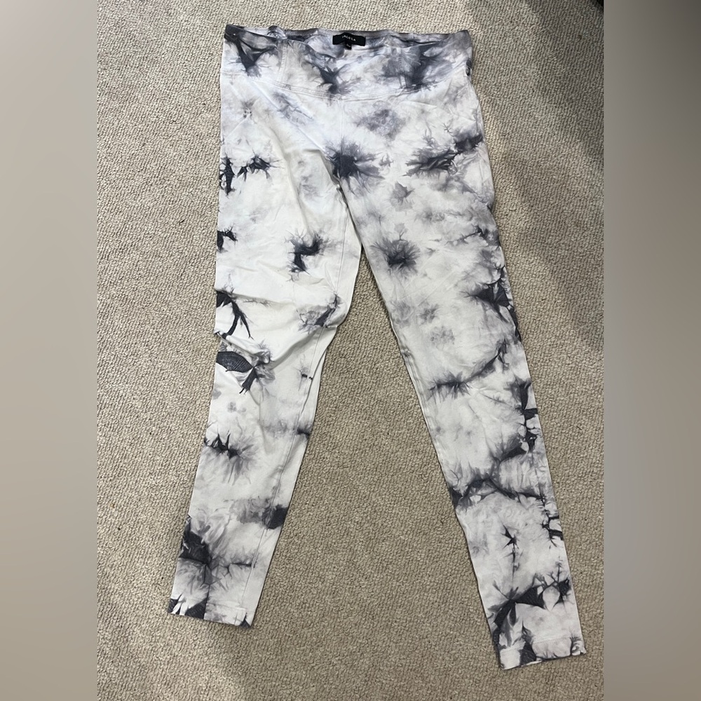 ARITZIA Talula Splatter Tie Dye Legging Pant Distressed Grunge Punk Rock Stretch